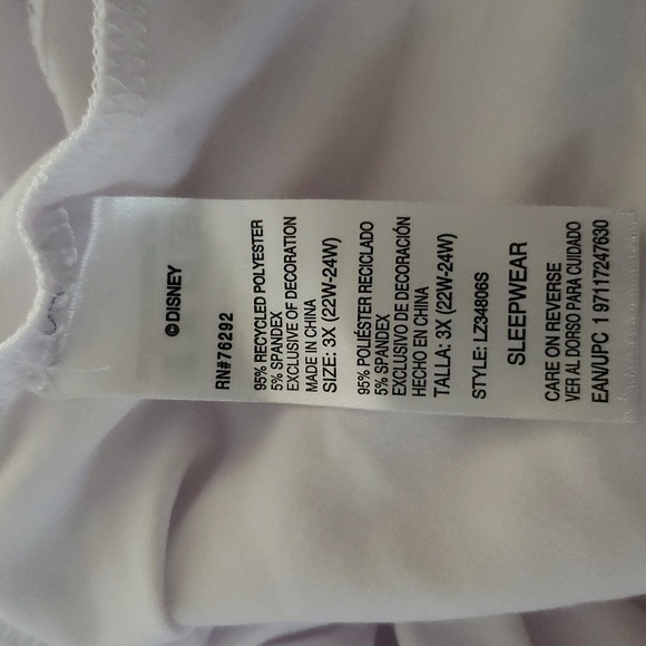 Disney Lilo Stitch 3XL Experiment 626 Pajama Shorts Tee Shirt Soft Set - Picture 3 of 7